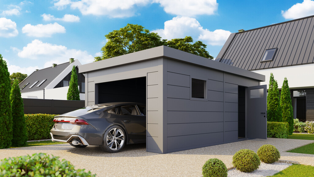Garage / 3654G / Gris clair