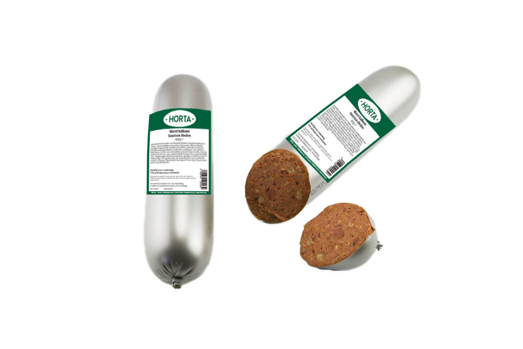 Worst kalkoen 800 gr