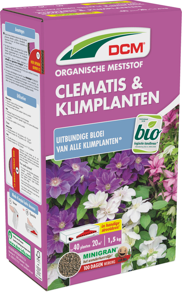 Meststof Clematis & Klimplanten 1,5kg