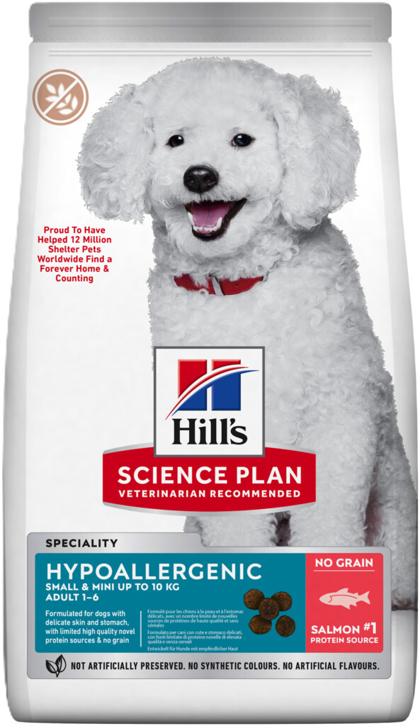 SP Hypoallergenic - croquettes pour chien adulte - Petites et Très Petites Races au saumon 1,5kg
