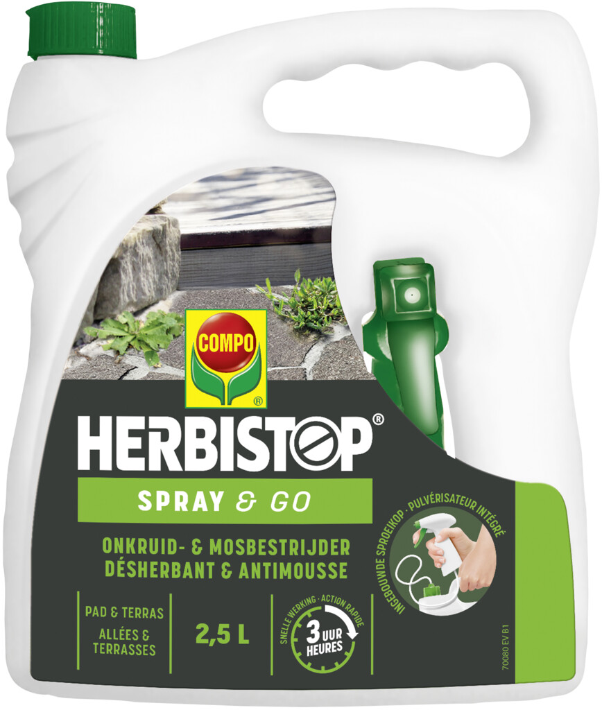 Herbistop Spray & Go Allées & Terasses 2,5L