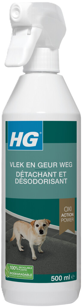 Vlek & geur weg hond 500ml Vlek & geur weg hond 500ml
