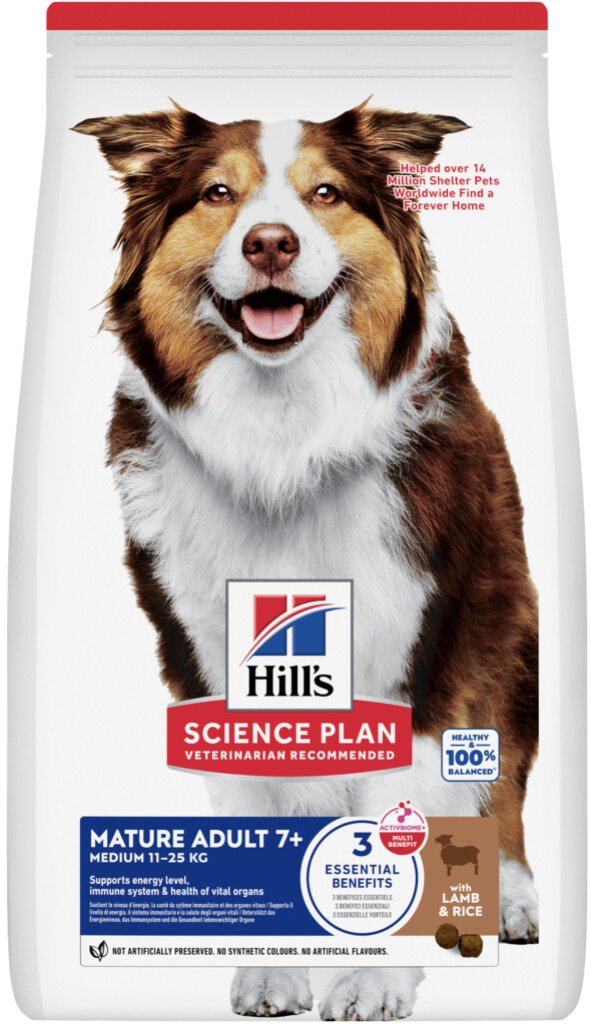 SP Canine Mature Adult 7+ Medium with Lamb & Rice Dry 2,5kg