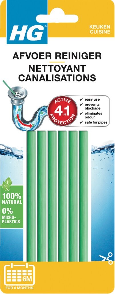 Afvoer reiniger 6 sticks