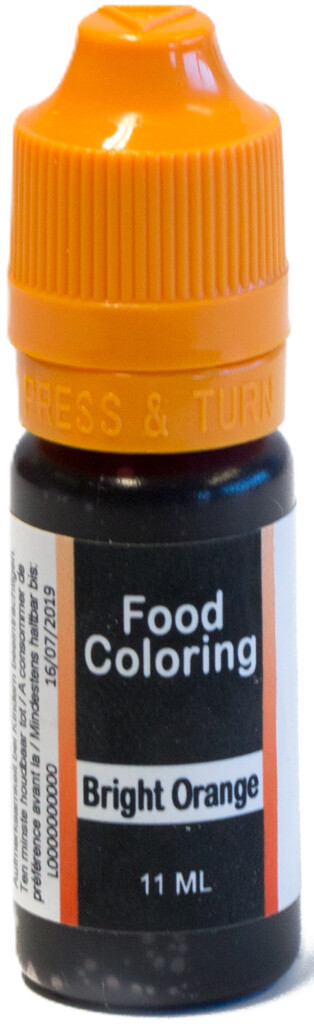 Vloeibare synthetische kleurstof - oranje - 11ml Vloeibare synthetische kleurstof - oranje - 11ml