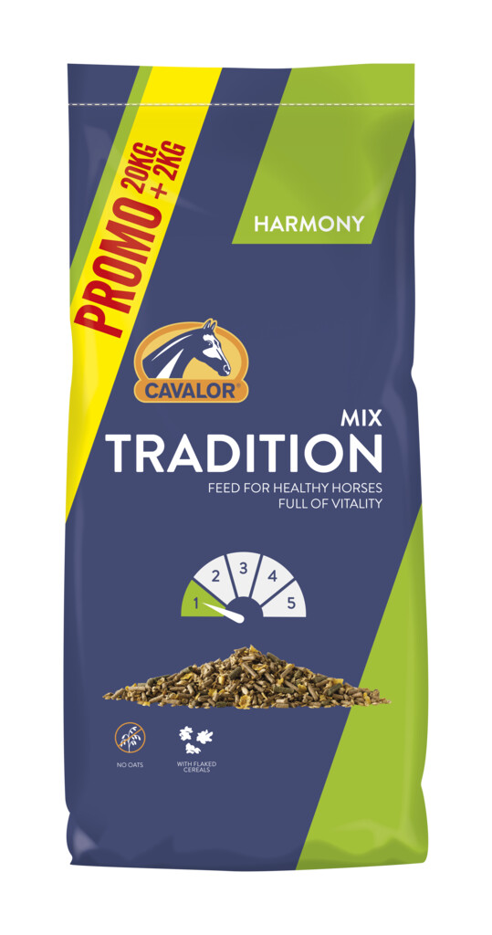Cavalor HARMONY - Tradition Mix 20kg. VERKRIJGBAAR ZOLANG DE VOORRAAD STREKT.