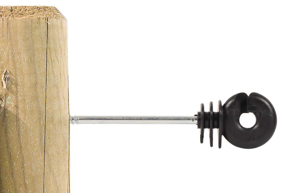 Afstandschroef-ringisolator hout 10cm (20)