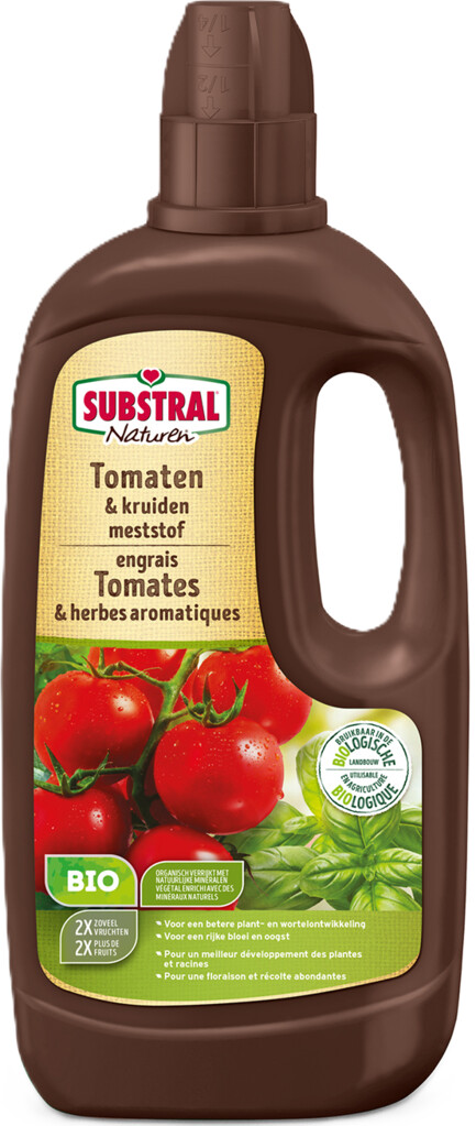 Bio meststof voor tomaten en kruiden 500ml