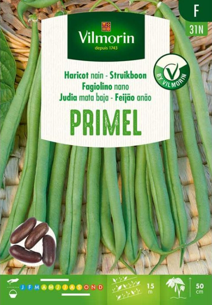 Haricot Nain Mangetout Vert Primel 150g