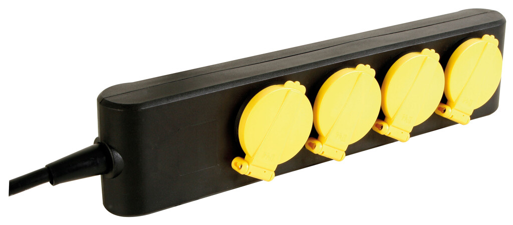 Bloc multiprise - 4 prises IP44