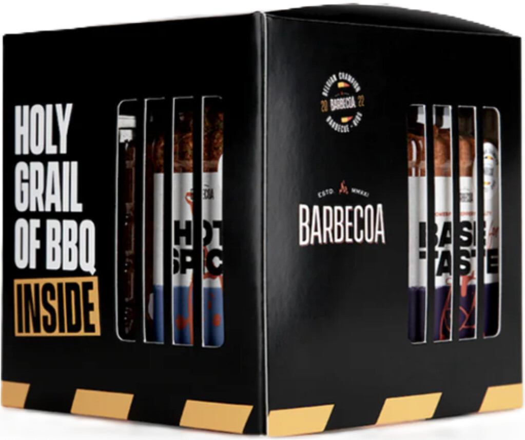 4 BBQ Rubs Box 4x250g
