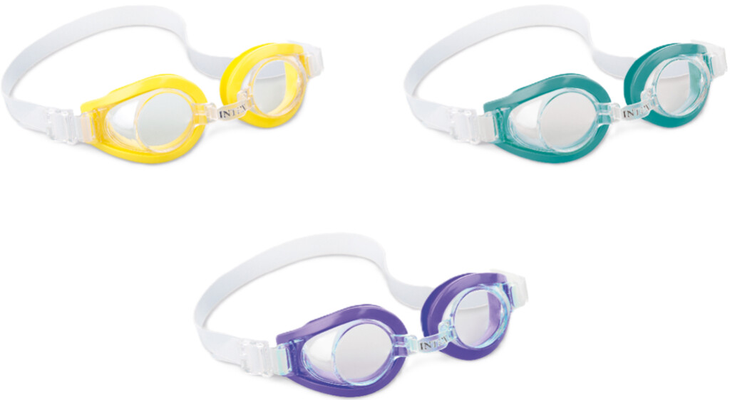 Lunettes de natation Play, 3 couleurs, 3-8A