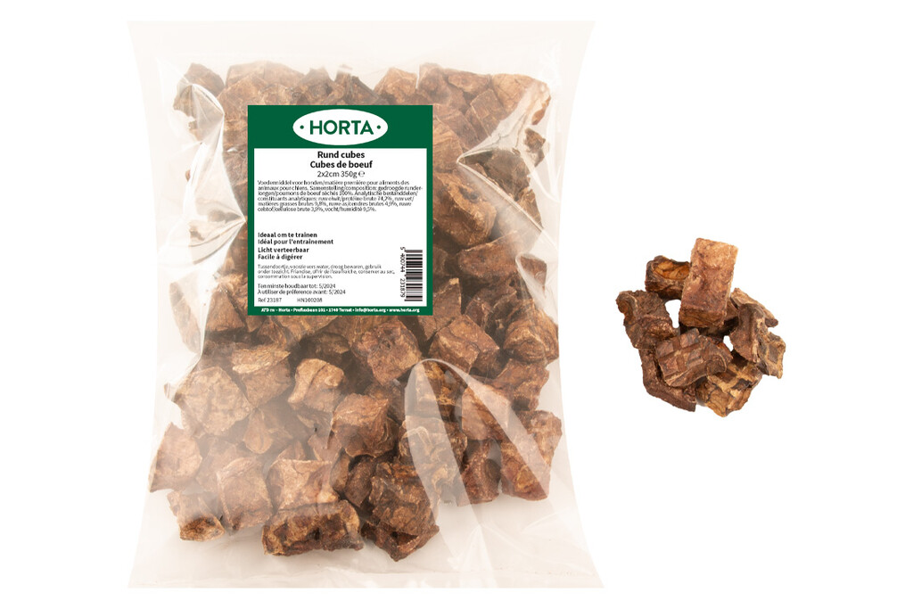 Cubes de boeuf 2x2 cm 350g