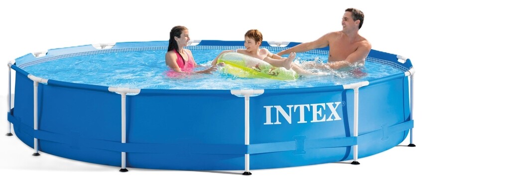 Set piscine metal frame 366x76cm