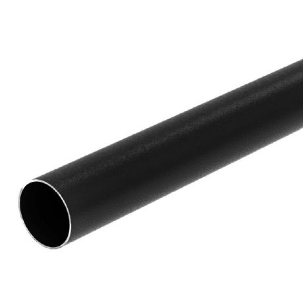 Lisse tubulaire 6m diam 42mm noir 9005
