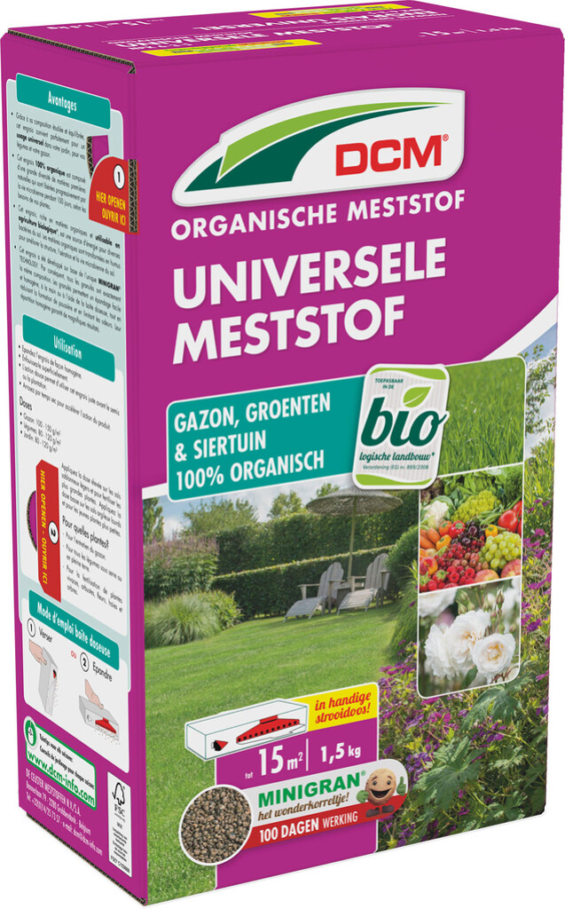 Meststof Universeel 1,5kg Meststof Universeel 1,5kg