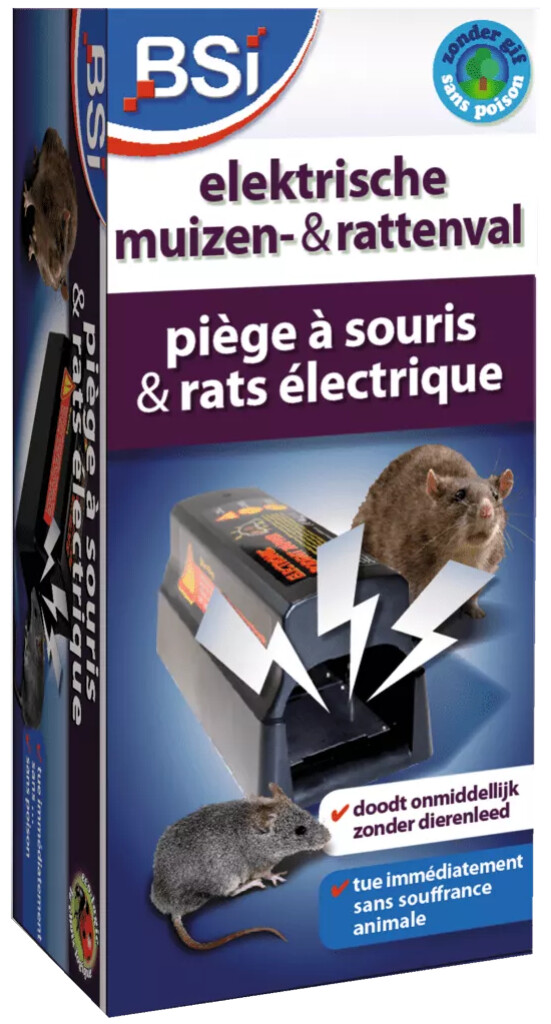 Elektrische muizen-en rattenval