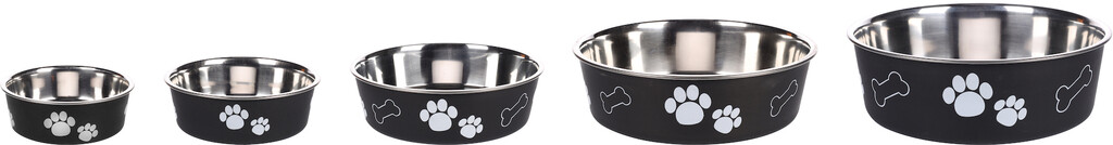 Gamelle pour la nourriture et l'eau Kena noir ⌀ 12cm Gamelle pour la nourriture et l'eau Kena noir ⌀ 12cm