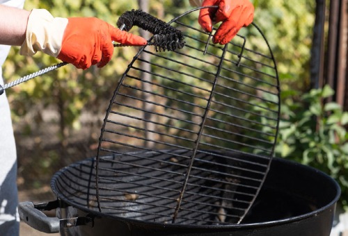 BBQ - houtskool reinigen