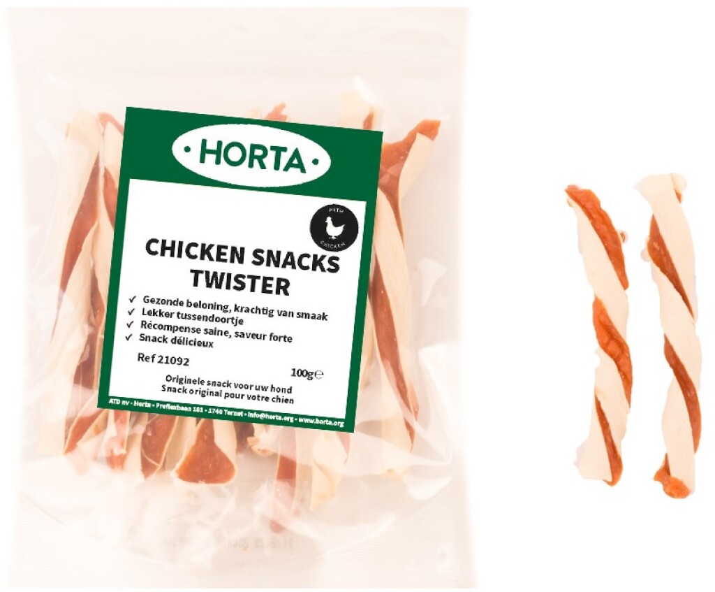 Chicken snacks Twister 100g Chicken snacks Twister 100g