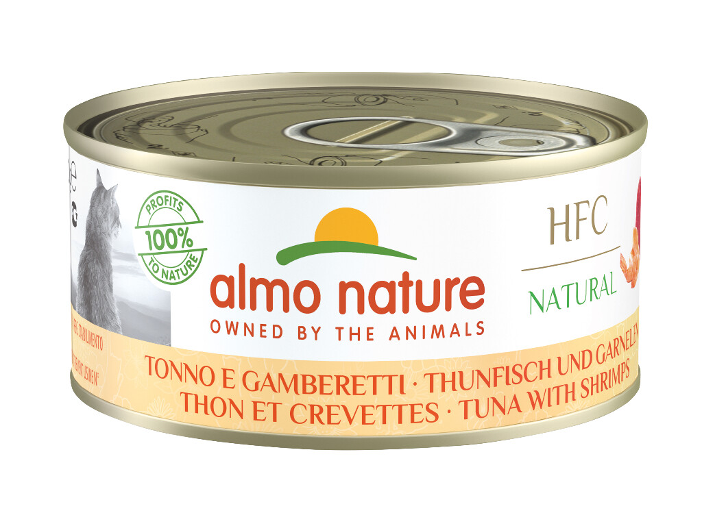 HFC Natural Thon et Crevettes 150g