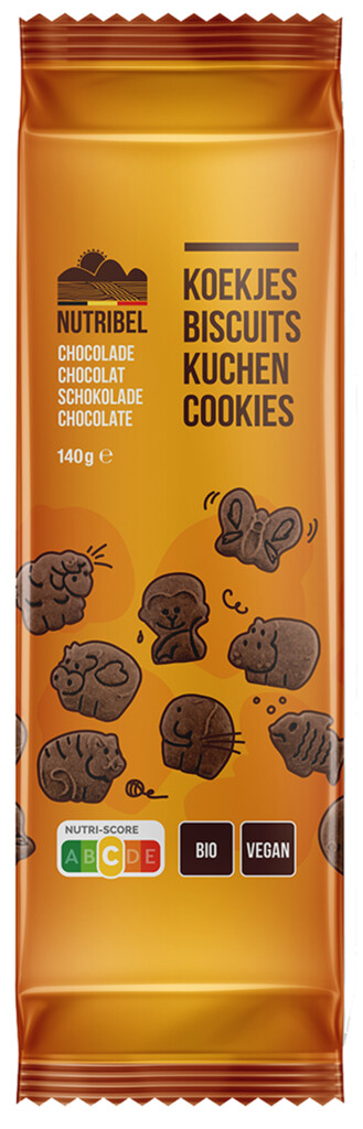 Kinderkoekjes chocolade bio 140g