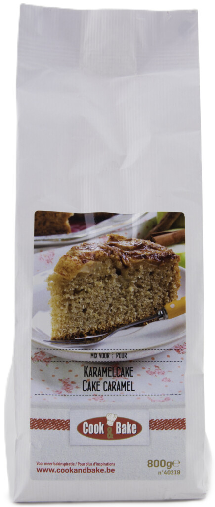 Mix cake au caramel 800g