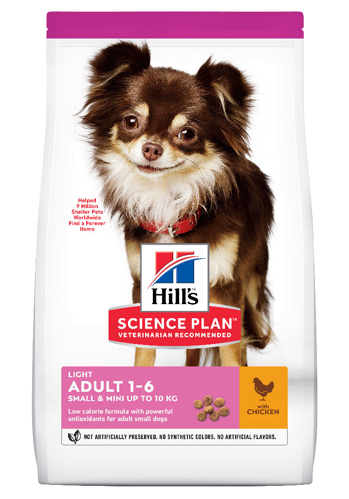 SP Canine Adult Light Small & Mini Chicken Dry 1,5kg SP Canine Adult Light Small & Mini Chicken Dry 1,5kg