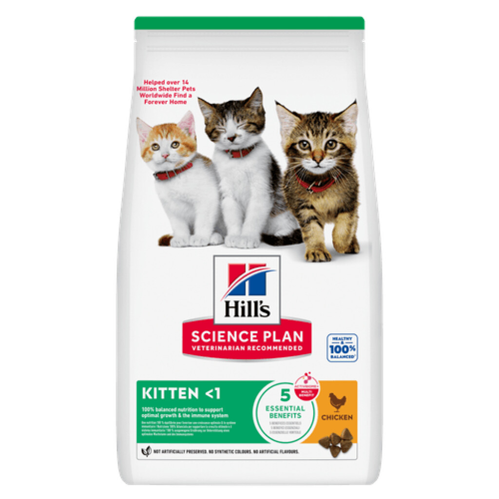 Science Plan Kitten croquettes pour chaton au poulet 7kg