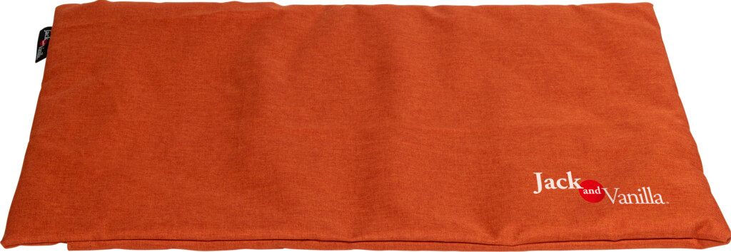 Waterproof benchkussen oranje M