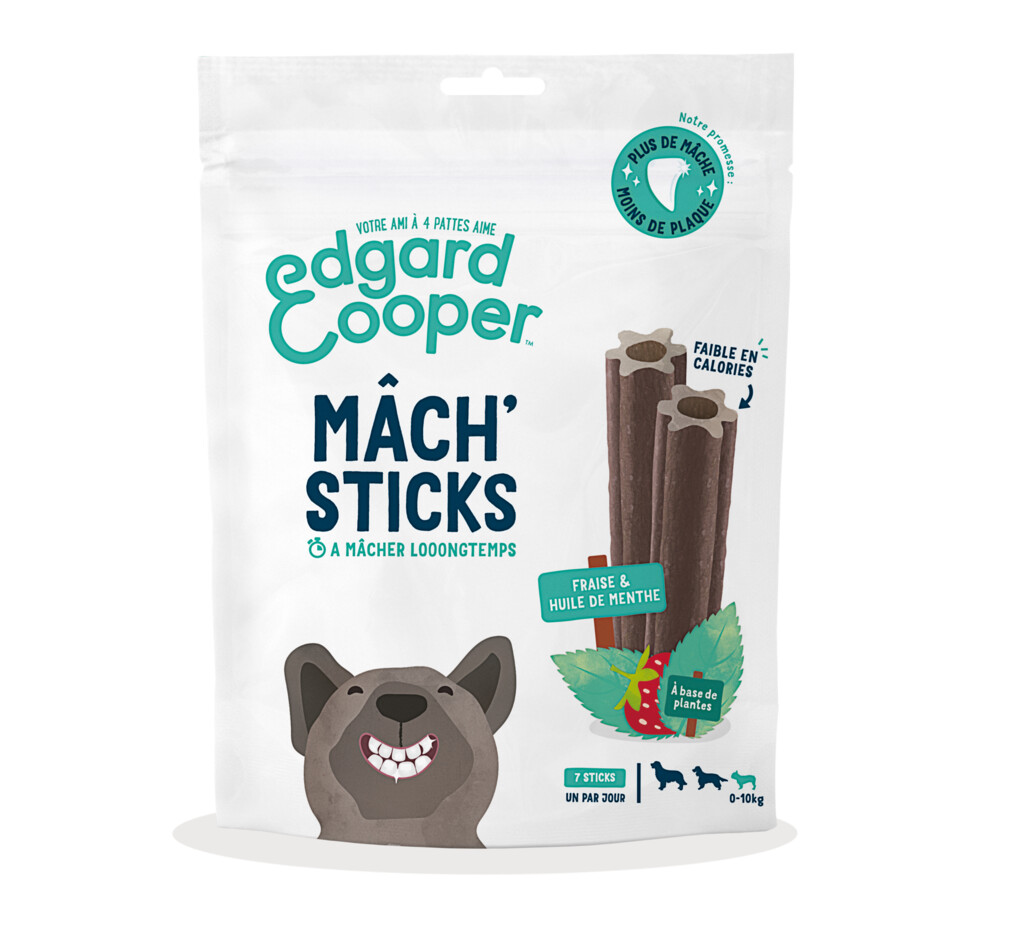 Doggy Dental small - munt & aardbei 105g