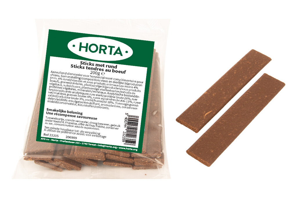 Sticks tendres 200 gr boeuf Sticks tendres 200 gr boeuf