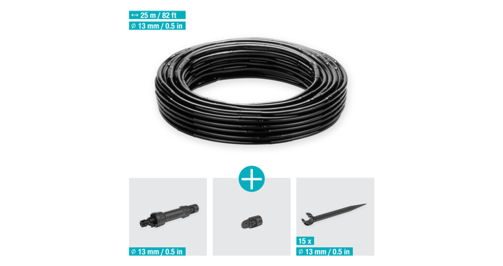 Micro-Drip-Bewatering heggen/struiken