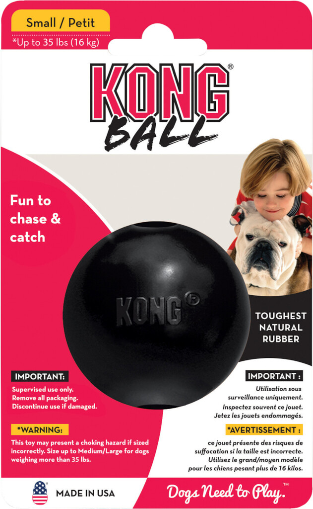 Extreme Bal Rubber Zwart S