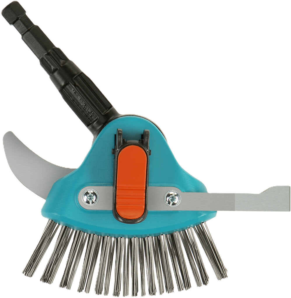 Combisystem 3in1 voegenkrabber/borstel