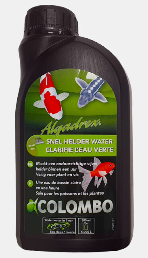 Algadrex tegen zweefalgen 0,5L/5000L Algadrex tegen zweefalgen 0,5L/5000L