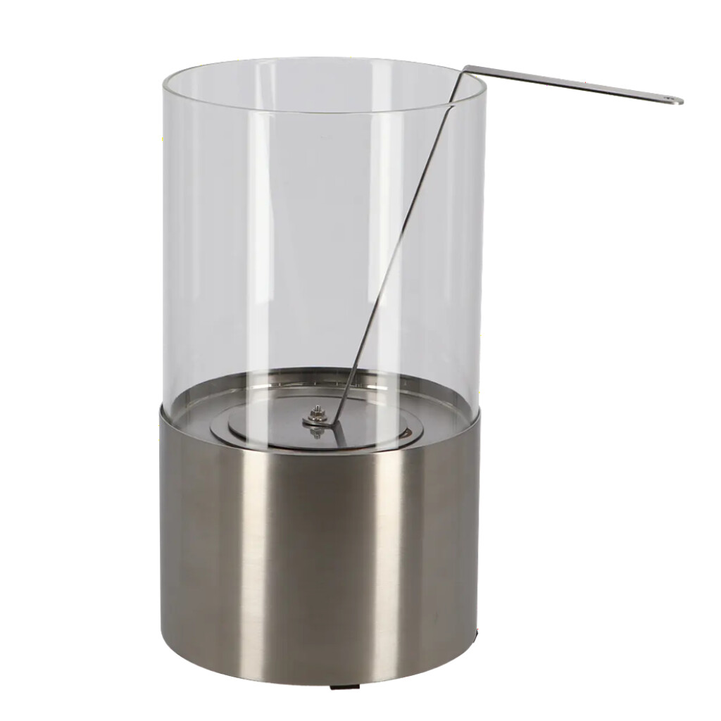 RVS tafelhaardje op bio ethanol