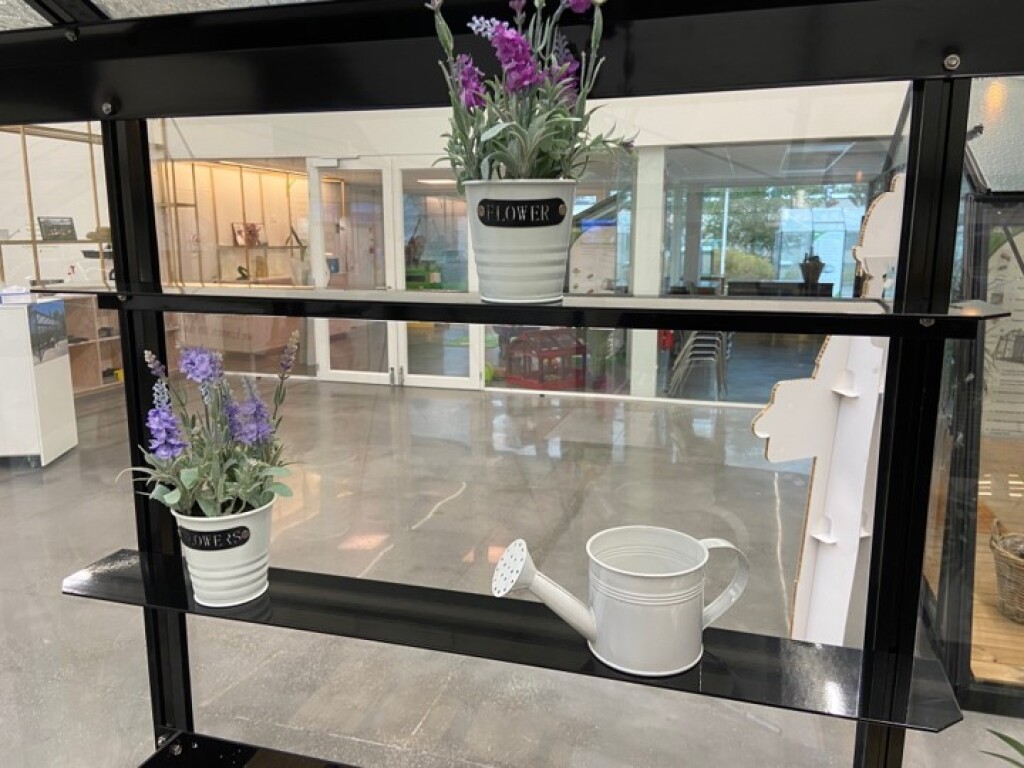 Dubbele legplank alu