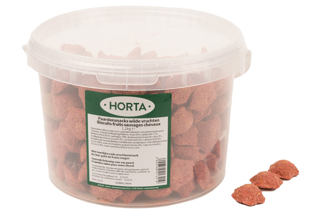 Paardensnacks wildvruchten 1,2 kg
