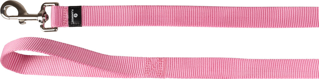 Laisse Ziggi Rose 130 cm 25 mm