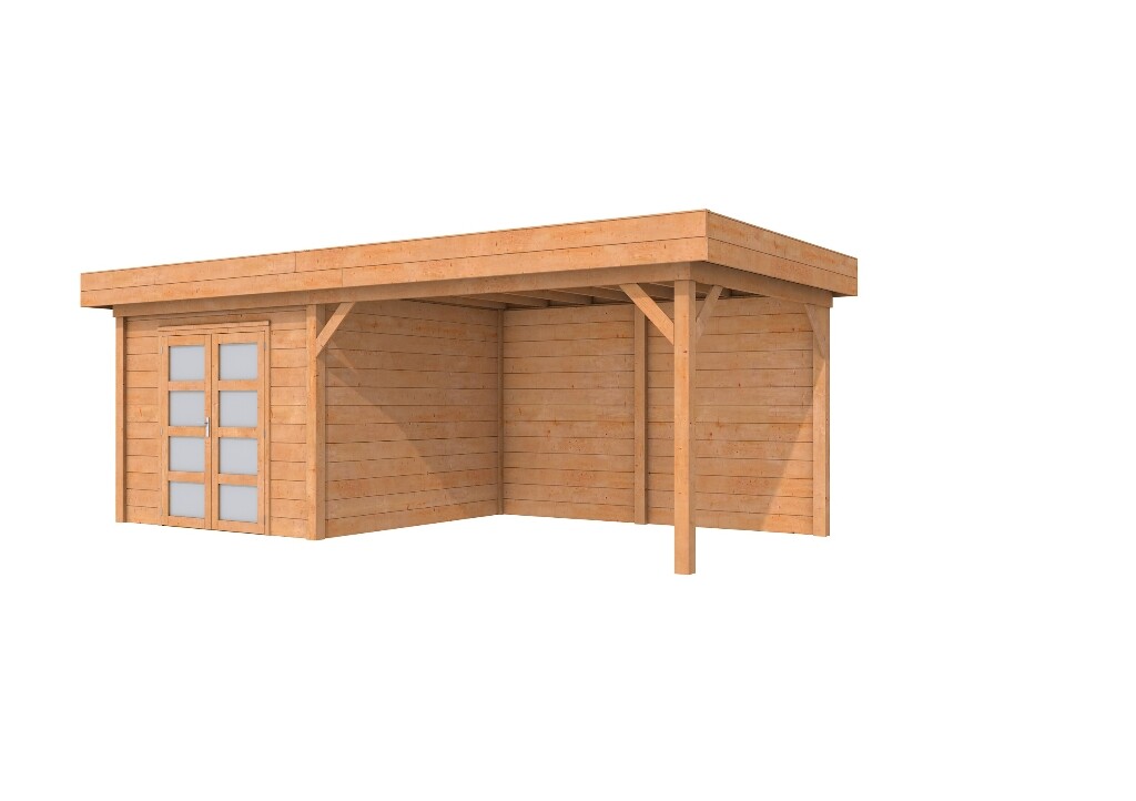 Topvision tuinhuis met zijluifel