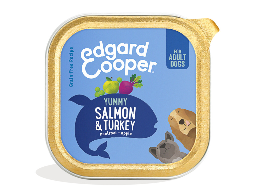 Zalm & kalkoen 150g - adult - kuipje