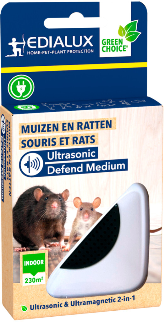 Ultrasonic Defend Muizen & Ratten Medium