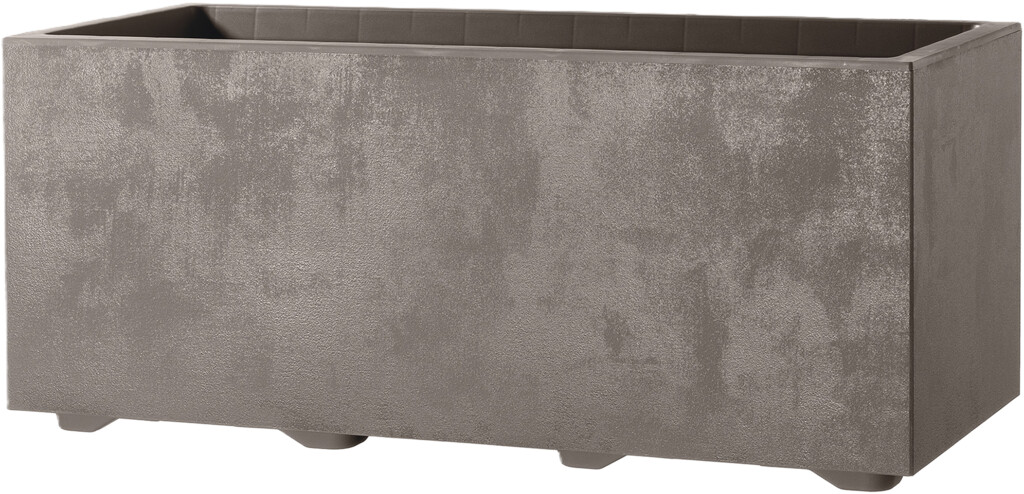 Millennium R Sandstone wandbloempot met waterreservoir 59x25cm