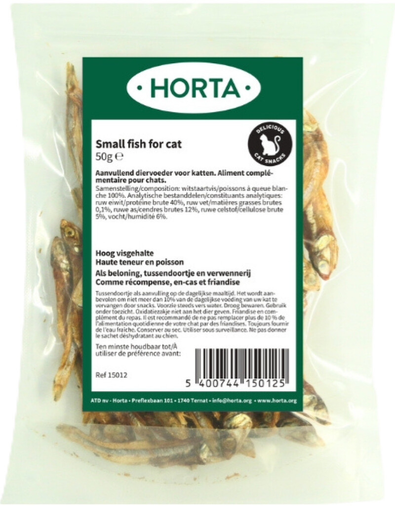 Small fish for cat 50g