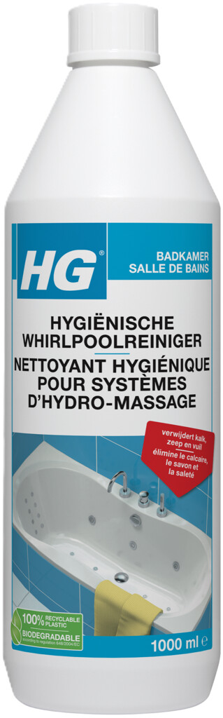 Nettoyant hygiénique pour systèmes d’hydro-massage 1L Nettoyant hygiénique pour systèmes d’hydro-massage 1L