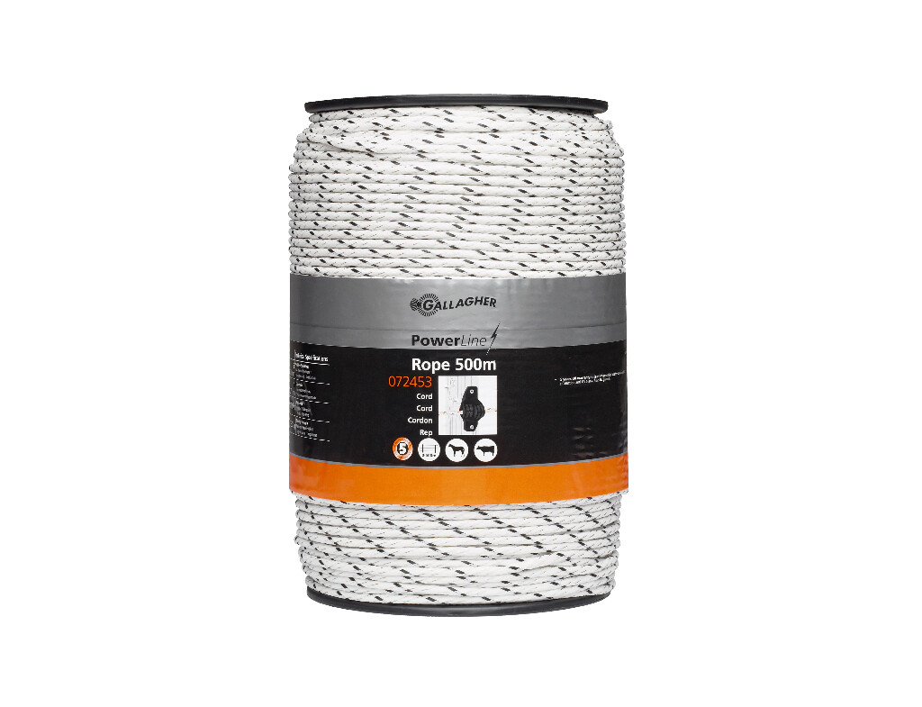 Powerline cord wit 500m