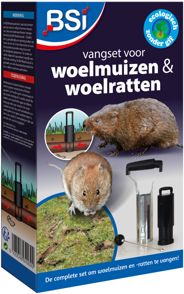 Vangset voor Woelmuizen & Woelratten