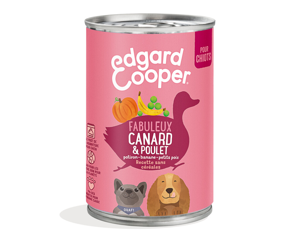 Eend & kip 400g - Puppy - blik