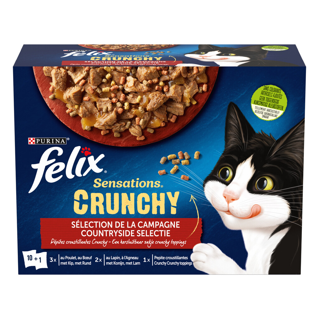 CRUNCHY Crumble Sélection De La Campagne 10x85gr